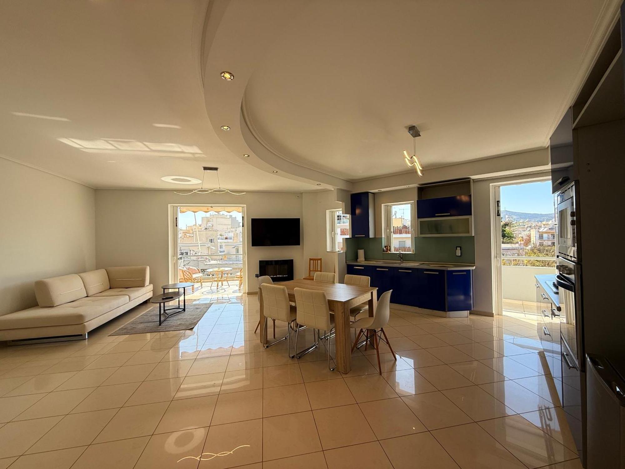 אתונה Sunny Home Private Jacuzzi Hydromassage Acropolis & Lycabettus Far View Parking 300M Metro Peristeri מראה חיצוני תמונה